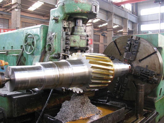 Şanzıman Yedek Parçaları 14 Modül Sol El Ana Tahrik Helisel Dişli Mili, 58-62 HRC