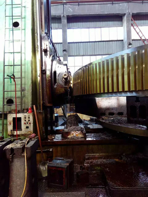 AISI 4340 Dayanıklılık ve Verimlilik için Büyük Boyutlu Girth Gear ve Pinion