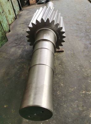 17 Modül ISO 6-7 Sınıf Sol El Helical Transmission Gear Shaft