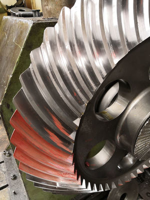 48T ISO 6-7 Sınıf Konik Spiral Helisel Dişli 14.117 Modül