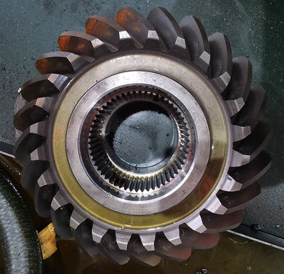 DIN 6 Doğruluk Spiral Konik Dişliler Derece 2.5 Eksenel Hatve ISO 6-7 Derece