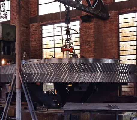 ISO 8-9 Sınıf Doğruluk Herringbone Delekler En iyi performans için özelleştirilebilir spiral açısı