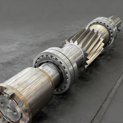 20CrMnTi ISO 6 Sınıfı OEM Şanzıman Dişli Mili, Silindirik Tip