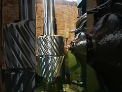 SAE 4340 Çelik DP 1.5 24T Ağır Görevli Uygulamalar İçin Çift Helikal Döşeme Çubuğu